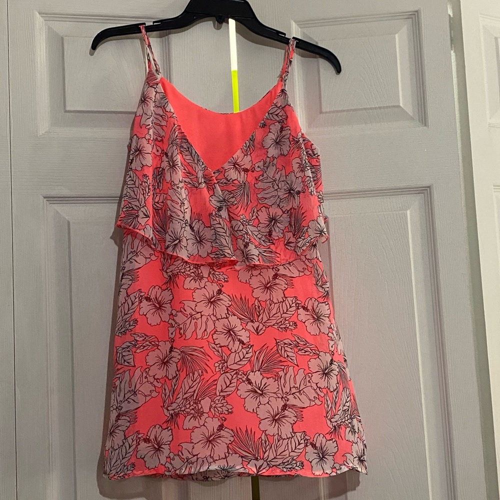 V-back floral sundress. Aeropostal XS